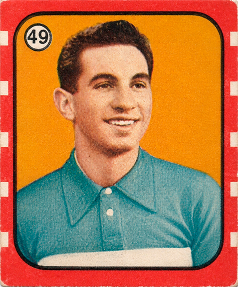 Cicogna Ciclismo 1957 card — De Filippis