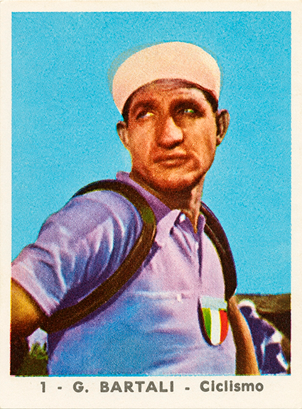 Girandola di Successi 1958 card — Bartali