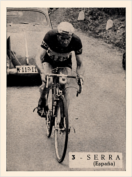 Ases del Pedal 1960 card — Serra (España)