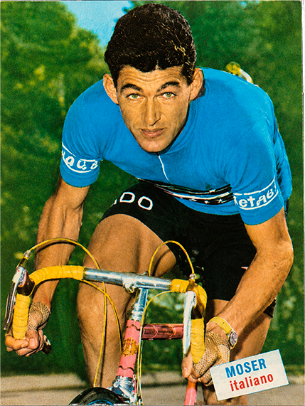 Vuelta Ciclista a España 1961 card — Moser