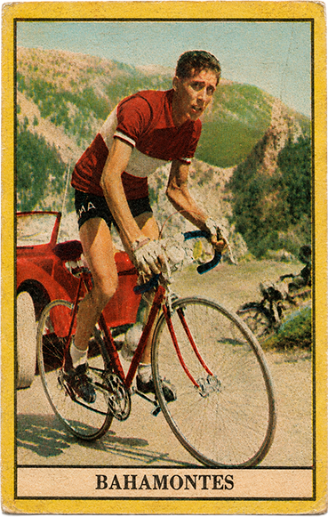 Stella Ciclismo 1961 card — Bahamontes