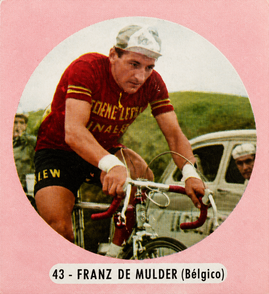 Figuras del Ciclismo 1962 card — Franz De Mulder