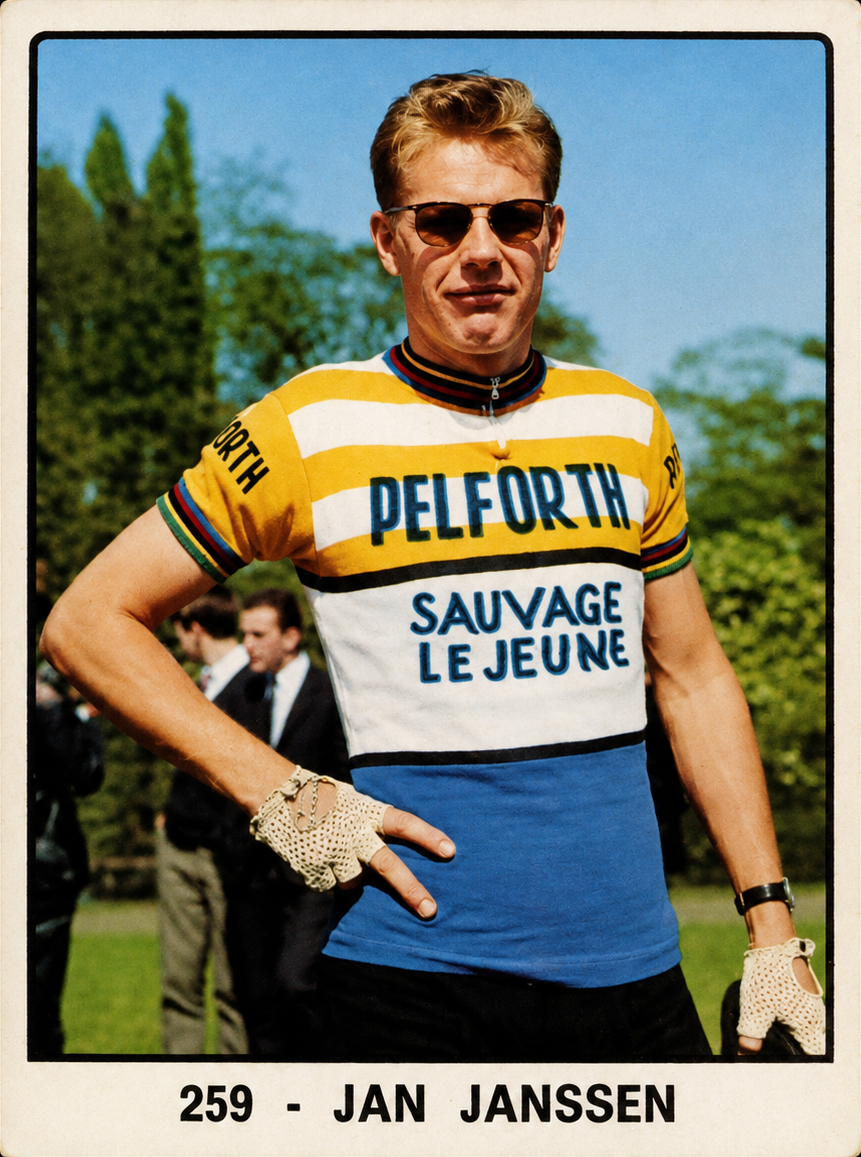 Campioni dello Sport 1966 card — Jan Janssen