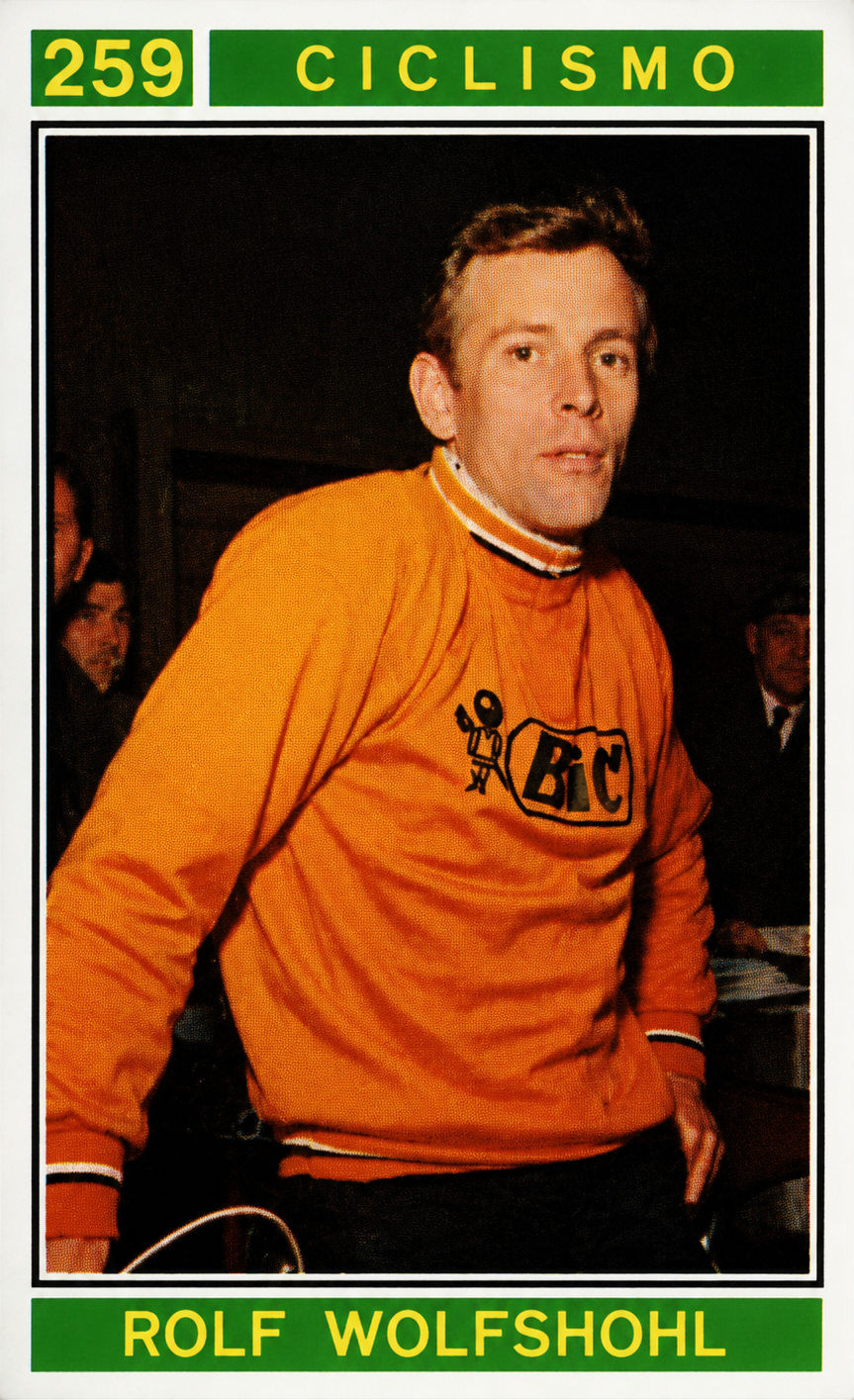 Campioni dello Sport 1967-68 card — Rolf Wolfshohl