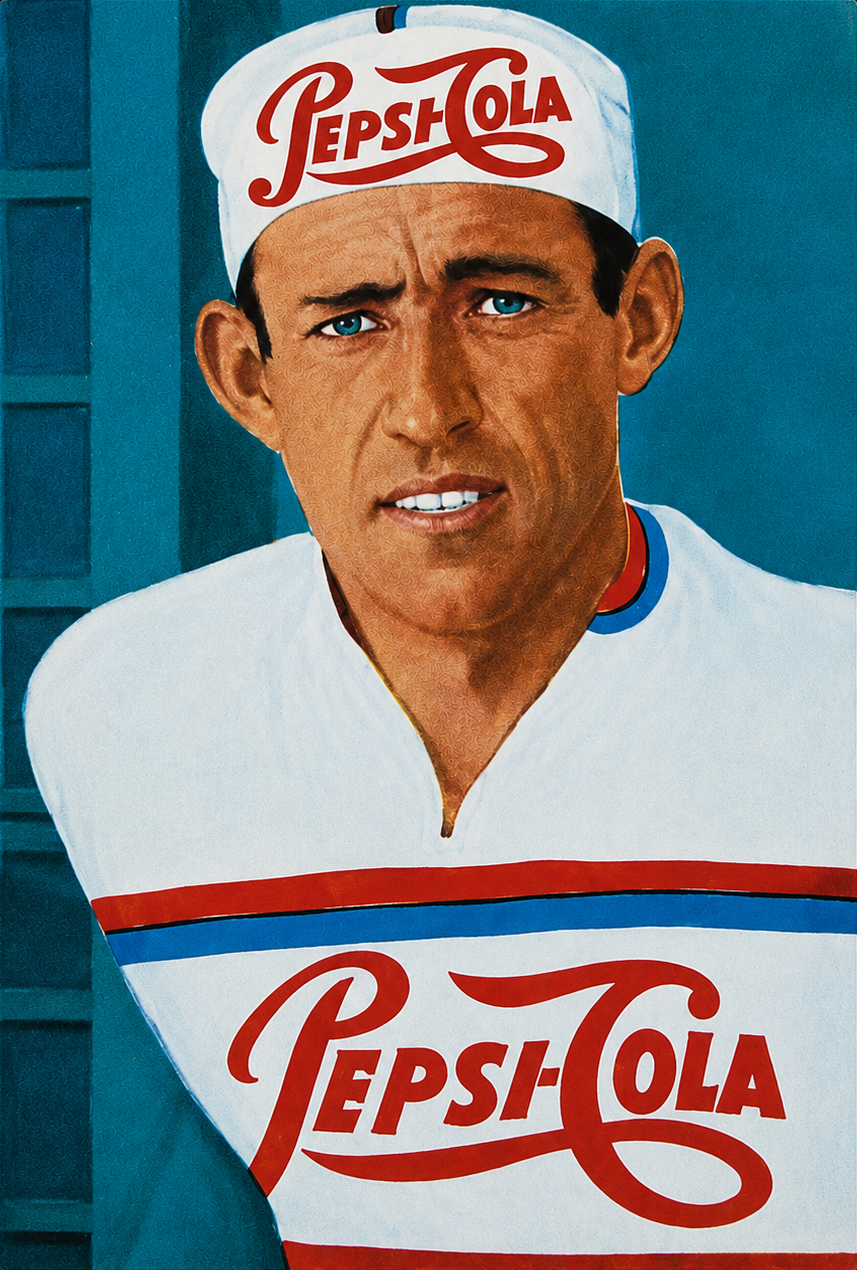 Ciclistas 68 card — Pepsi-Cola
