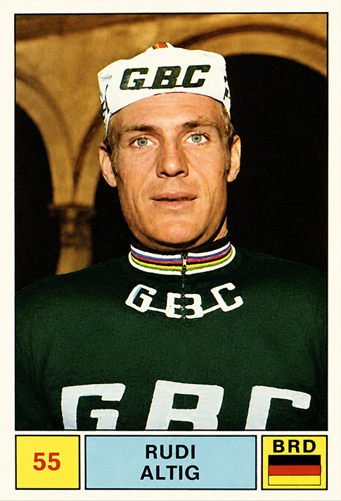 Sprint 71 representative card — Rudi Altig