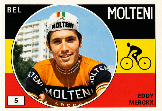 Sprint 73 representative card — Eddy Merckx