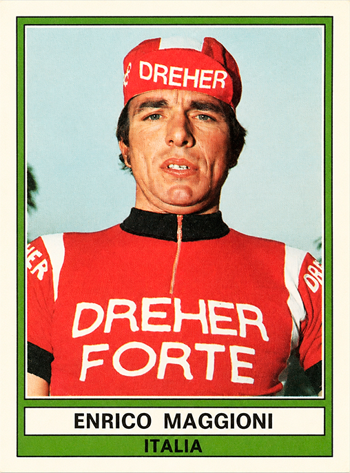 Sprint 74 representative card — Enrico Maggioni