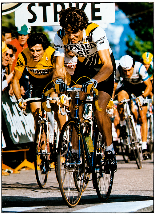 Vuelta Ciclista 84 representative card — Laurent Fignon