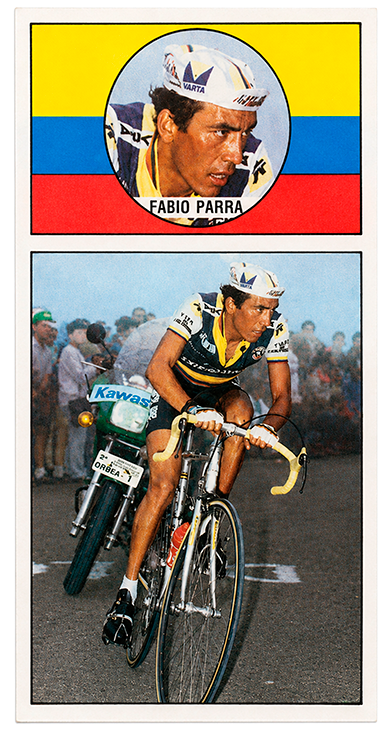 Ases del Pedal representative card — Fabio Parra