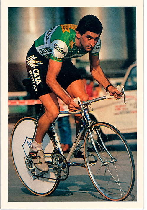 Ases del Ciclismo 1988 representative card — Marino Lejarreta