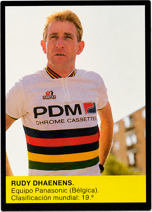 Bicicletas · Bicisport representative card — Rudy Dhaenens
