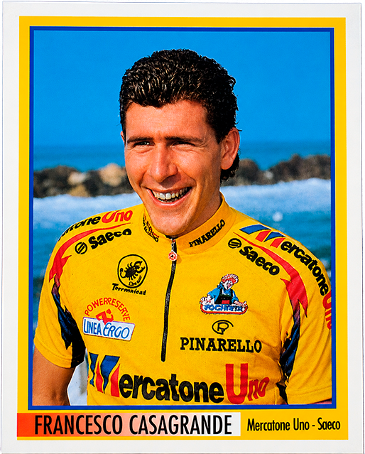 Giro d'Italia 1995 representative card — Francesco Casagrande