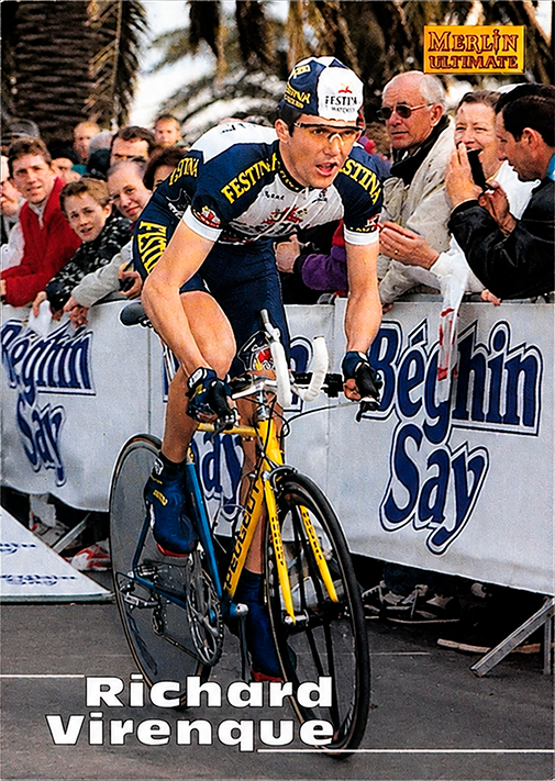 Cyclisme 96 representative card — Richard Virenque
