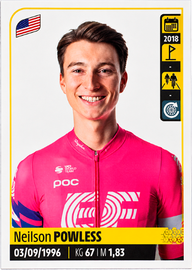 Tour de France 2020 representative card