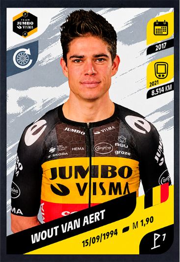Tour de France 2022 representative card