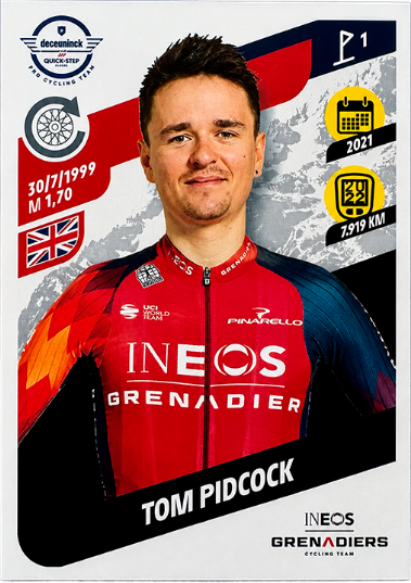 Tour de France 2023 representative card