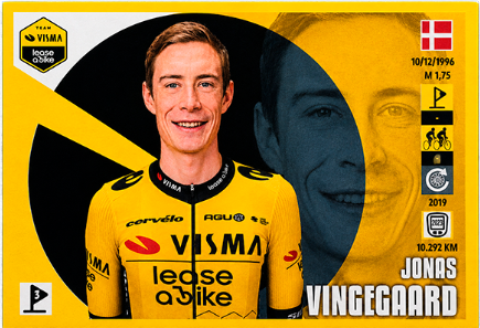 Tour de France 2024 representative card