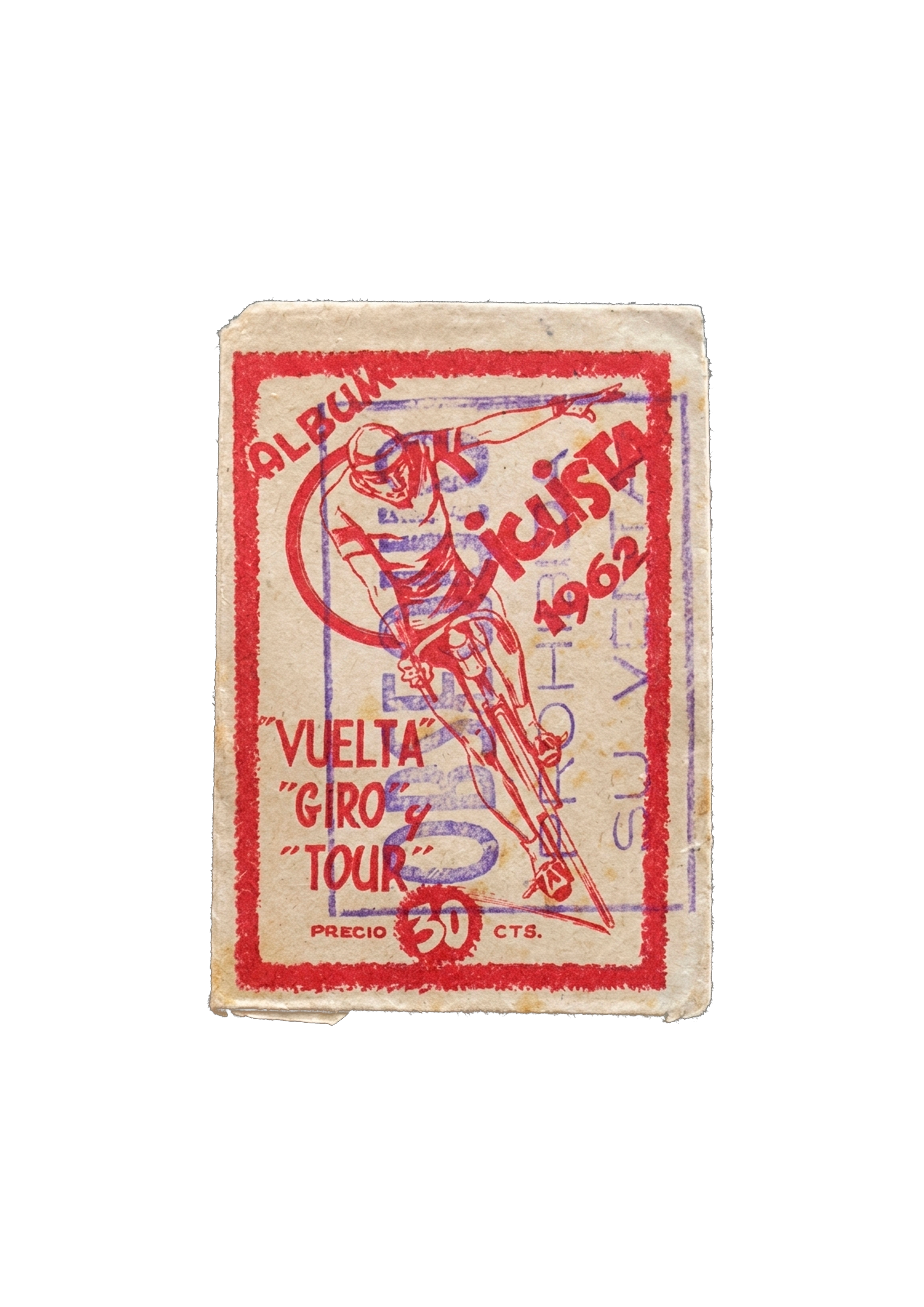 Album Ciclista 1962 — Vuelta Giro Tour wrapper